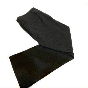 Cabi knit wide leg charcoal gray pants